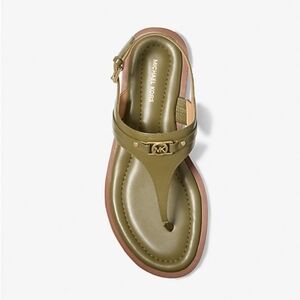 Michael Kors Olive Green Sandals